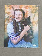 Mickey Carroll Autographed 10 3/4 x 13 3/4 Photo WIZARD OF OZ MUNCHKIN J... - £44.54 GBP