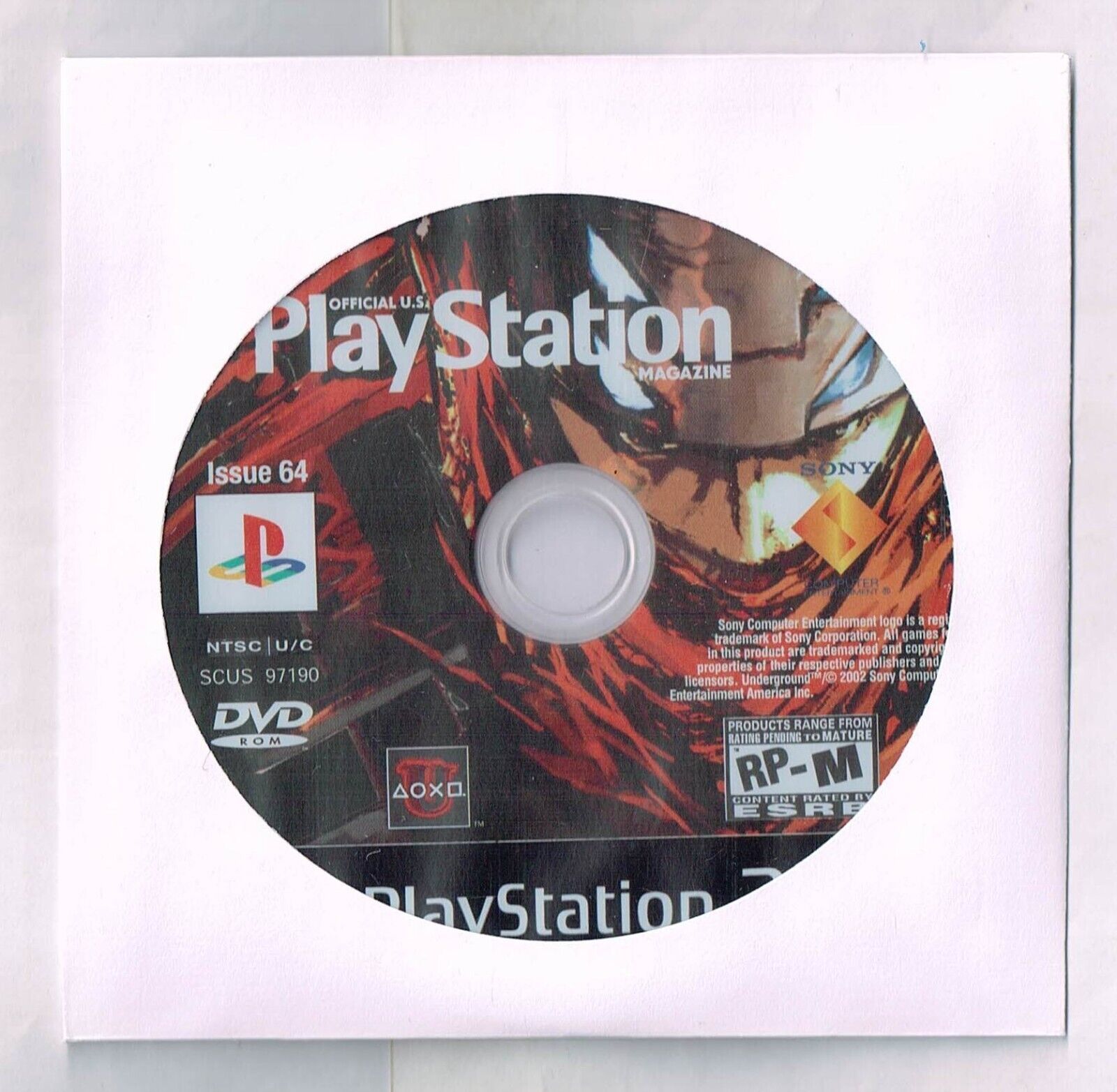 Primary image for PlayStation Magazine Issue 64 Demo Disc PS2 Game PlayStation 2 disc only
