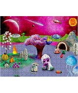 &quot;NEW&quot; Alien Inhabited planets Jigsaw Puzzle boardgame 500 pieces free sh... - £29.82 GBP