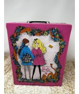 Vintage 1968 Mattel The World of Barbie Doll Trunk Carry Case Pink - $833.85 MXN