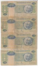 Angola, 50 Kwanzas, (full of 4) Banco Nacional De Angola Billets de Banq... - $12.17