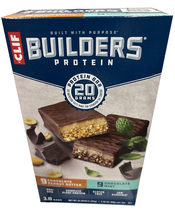 Clif Builders Chocolate Mint and Peanut Butter Protein Bar Variety Pack, 18 ct - £27.74 GBP
