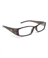 OC by Oleg Cassini Tortoise Brown Eyeglass Readers CAR150 215 +2.00 - $7.42