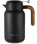 Black 51oz Thermal Coffee Carafe, Keeps Hot 12hrs, Cold 24hrs, Leakproof... - $793.31 MXN