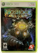 Bioshock 2 Microsoft XBOX 360 Video Game two online muliplayer 2K big daddy - £4.38 GBP
