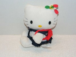 VINTAGE 1999 MCDONALDS HELLO KITTY SCHOOL UNIFORM 7&quot; PLUSH DOLL GUC - $24.99