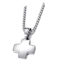 Stainless Steel Cross Necklace for Men Women Boys for - $58.79