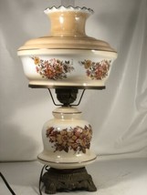 Vintage Large GWTW Hurricane 3 Way Light Gone With The Wind Lamp Display - £275.98 GBP
