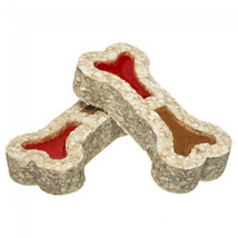 Filled Rawhide Dog Bone Treats Crunchy Dental Chew Choose Ham and Cheese... - £7.10 GBP