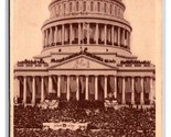 Inaugural Address of William Howard Taft Washington DC UNP 1913 DB Postc... - $5.39
