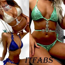 Sexy Rhinestones Bikini - $474.96 MXN