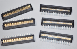 Lot of 6 NEW AMP TE Connectivity 34 Position Ribbon Cable - DIP Header C... - $15.83