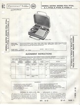 1958 GENERAL ELECTRIC P766A Transistor RADIO Photofact SERVICE Repair MA... - $9.89