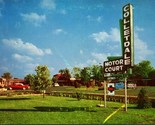 Bowling Green Kentucky KY Colletdale Motor Court 1950s UNP Chrome Postca... - $3.91