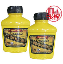 2 packs Trader Joe’s Organic Yellow Mustard 3 oz - £9.47 GBP
