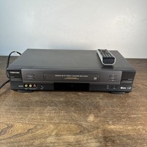 Toshiba VCR VHS Player Recorder W627 Works Perfectly W/ Remote - £29.40 GBP