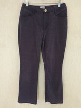Chico&#39;s Size 0.5 Short 6P Purple Cotton Blend Jeans - $14.82