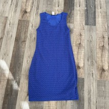 Cocomo Women&#39;s Sleeveless pullover Blue Dress Sz 8 - £17.43 GBP
