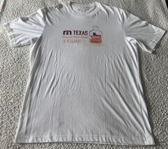 Travis Mathew Texas Doen't Wait....Graphic Men's White 100%Cotton T-shir... - $21.98