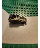 Vintage Micro Machines 1989 Camo Armored Half Track Military Vehicle Galoob - $9.89