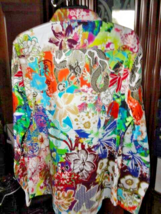 Robert Graham Aftermath Long Sleeve Embroidered Size Large Shirt image 4