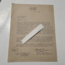 Antique Letter Justice Of the Peace Beaumont Texas W.G. Turner 1935 - €23,83 EUR