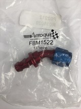 Eaton Aeroquip FBM1522 Aluminum 45 Degree Socketless Hose End - 6 AN To ... - $13.85