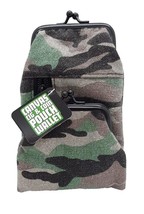 Smokezilla Greens Camo Design Canvas 100s Cigarette Pack &amp; Coin Pouch Wallet - £8.13 GBP