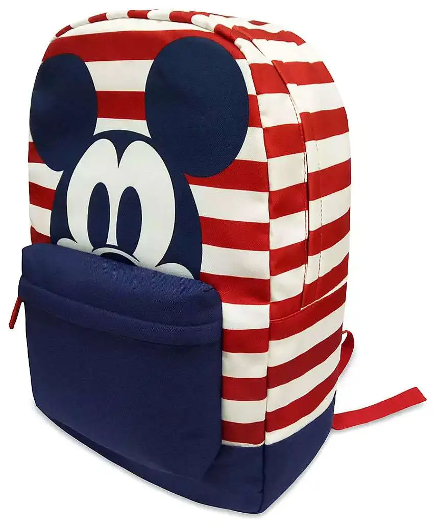 Mickey Mouse Striped Americana Backpack - €21,56 EUR