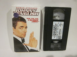 Johnny English VHS Tape Movie  Rowan Atkinson John Malkovich Natalie Imbruglia - £2.94 GBP