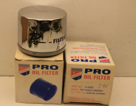 TWO LeMans Pro 01-0020C Oil Filters for Harley Davidson Motorcycle Repl 63782-80 - £15.69 GBP