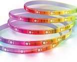 Rgbw Multi-Color Led Smart Strip Tape Light, 16&#39; X 0.4 Feit, No Hub Requ... - £31.44 GBP
