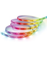 Rgbw Multi-Color Led Smart Strip Tape Light, 16&#39; X 0.4 Feit, No Hub Requ... - £31.42 GBP