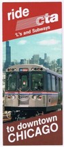 Ride CTA Rapid Transit L&#39;s &amp; Subway To Downtown Chicago 1989 - $4.37
