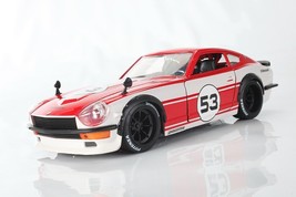 1972 Datsun 240Z Racing Livery 1/24 Scale Diecast Model by Jada - RED - £35.68 GBP