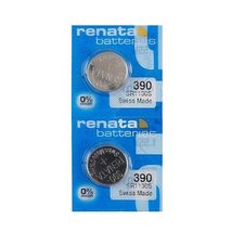 Renata 390 SR1130SW Batteries - 1.55V Silver Oxide 390 Watch Battery (10 Count) - £4.69 GBP+