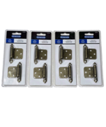 4 Pack Amerock Hinges Variable Overlay Burnished Brass 3in small Cabinet - $35.62 CAD