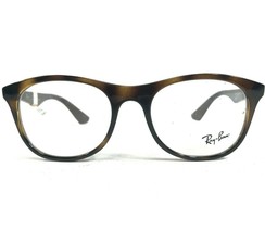 Ray-Ban Eyeglasses Frames RB7085 5577 Brown Tortoise Round Full Rim 52-19-145 - £52.03 GBP