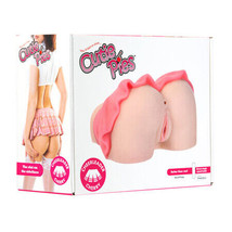 CutiePies Cheerleader Cherry Doggystyle Dual Entry Vagina&amp; Ass Masturbator Beige - £74.13 GBP