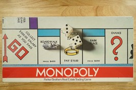Vintage Toy Monopoly Real Estate Trading Board Game 1978 Edition Parker Brothers - £16.76 GBP