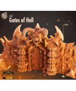 3D Printed Cast n Play Gates of Hell Depths of Hell 28mm 32mm D&amp;D - $484.60 MXN+