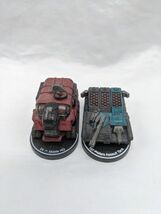 Set Of (2) Wizkids Mechwarrior Vehicles Mars Assault Tank Mobile HQ - $9.71 CAD