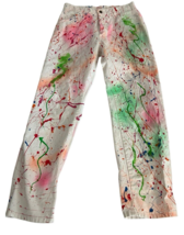 Dickies Carpenter Painter Pants 32x32 Actual 30x30 Splatter Pockets Stra... - $51.25