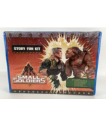 Small Soldiers Story Fun Kit Color Activity Book Crayons Stickers Vintag... - $67.63 CAD