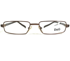 Dolce &amp; Gabbana D&amp;G 4061 104 Eyeglasses Frames Brown Rectangular 49-16-140 - £67.03 GBP