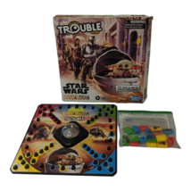 Star Wars Trouble Game The Mandalorian Edition | Baby Yoda Board Game - $24.72