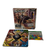 Star Wars Trouble Game The Mandalorian Edition | Baby Yoda Board Game - £17.78 GBP