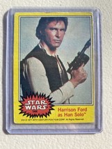 Star Wars Series 3 (Yellow) Topps 1977 Trading Card # 144 Han Solo - £7.89 GBP