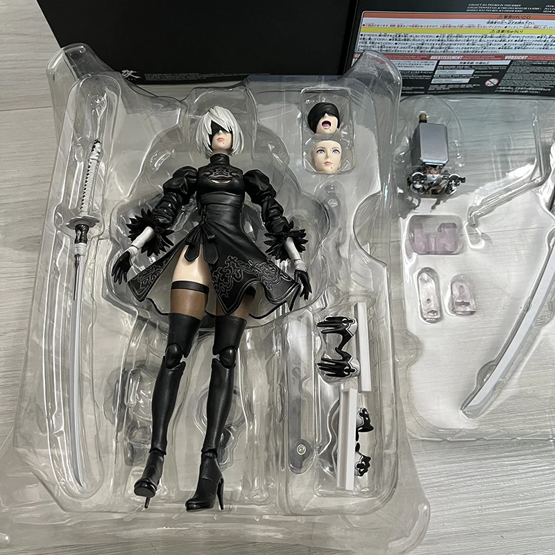 Play Arts Kai NieR:Automata 2 Type B 2B Action Figure DX Deluxe Edition Movable - £43.99 GBP+