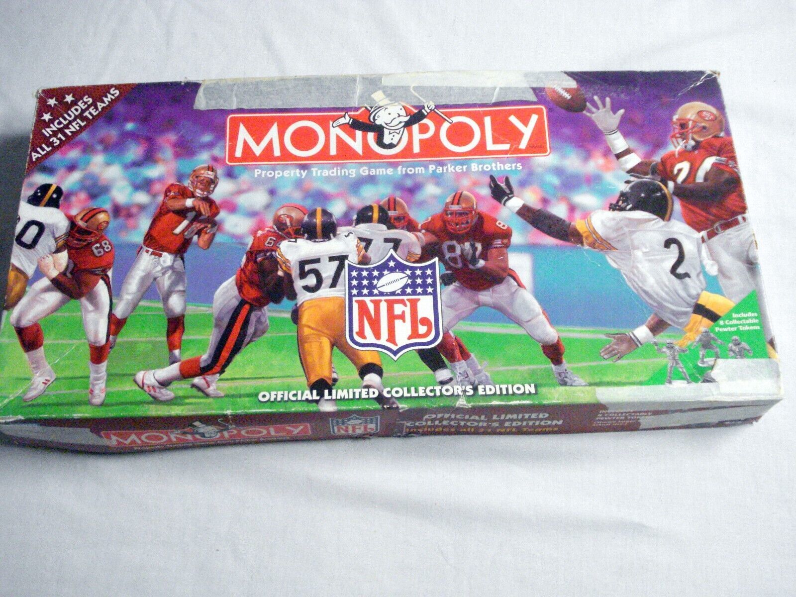 Monopoly NFL Official Limited Collector&#39;s Edition Parker Brothers #40917... - $9.99